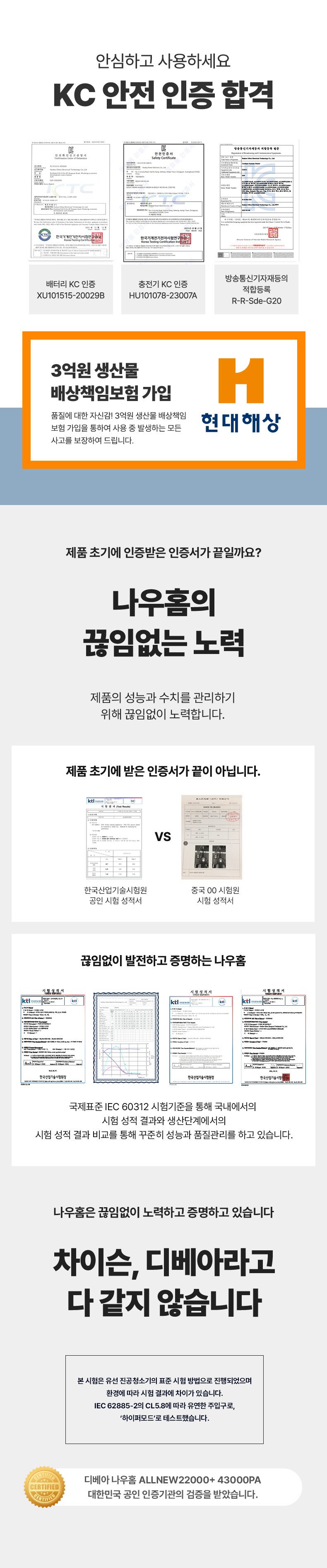 차이슨 무선청소기 ALLNEW22000+ 스노우 화이트 최대 진공도 43000PA UV살균브러쉬 탑재