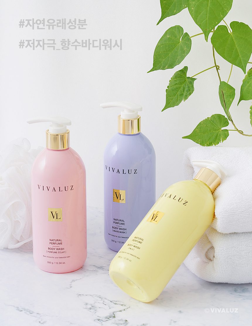 [고민금지] 1+1 비바루즈 네츄럴 퍼퓸 향수 바디워시 3종